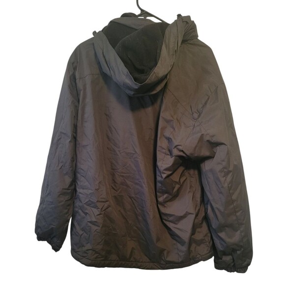 Nordic Track Men's Black Winter Coat Two Layer Zip Size Small - Picture 2 of 8